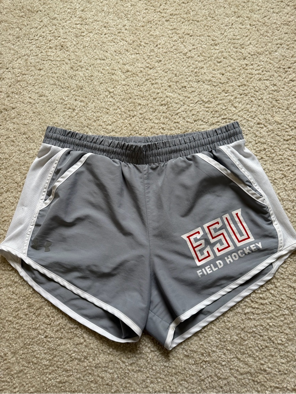 Under Armour Gray ESU Field Hockey Women's Athletic Shorts🩶